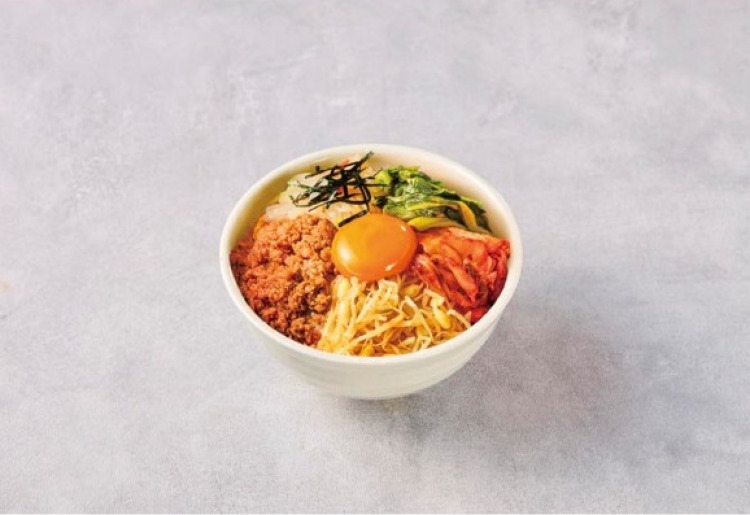 ごはんをミニビビンバに変更