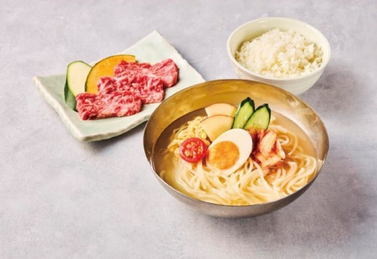 ❾盛岡冷麺と国産牛のセット