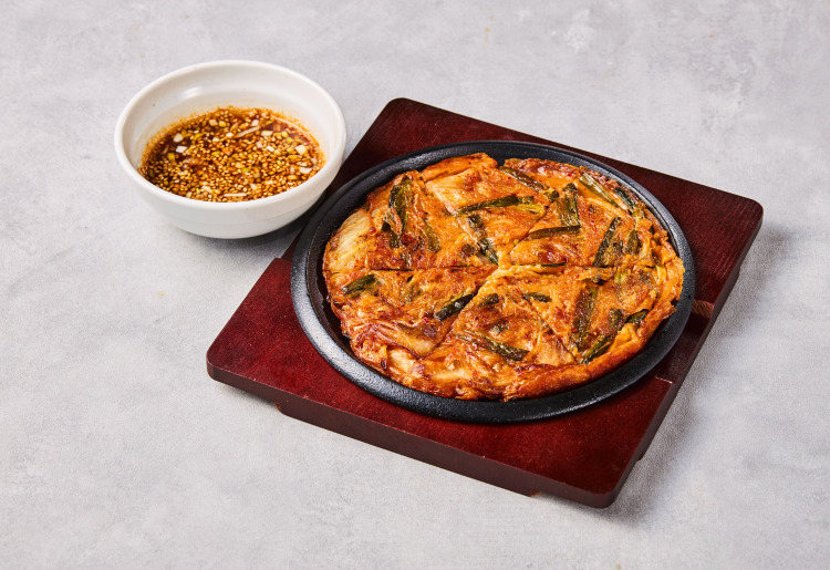 鉄板キムチチヂミ 